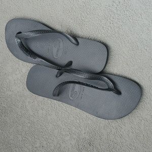 Men's Havaianas Top Flip Flop Sandals, Black,